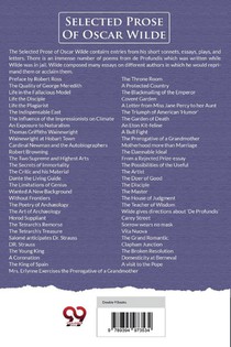 Selected Prose of Oscar Wilde achterzijde