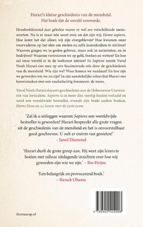 Sapiens achterzijde