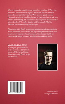 Alles begint bij Bach achterzijde