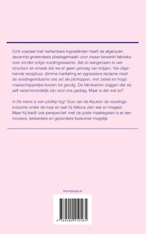 De mens is een plofkip achterzijde