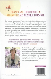 Waarom Franse vrouwen niet dik worden achterzijde