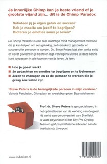 De Chimp Paradox achterzijde