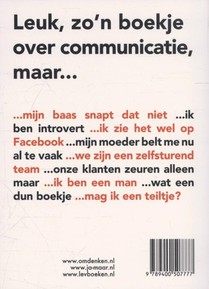 Omdenken in communicatie achterzijde