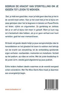 The wow starts now achterzijde