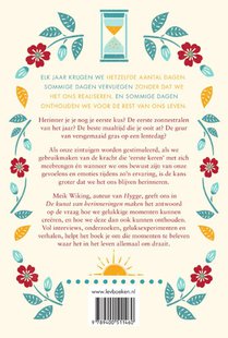 De kunst van herinneringen maken achterzijde