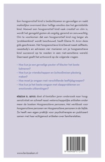 Het hoogsensitieve kind achterzijde