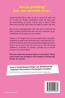 Happy in 100 dagen achterzijde