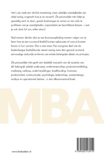 De persoonlijke MBA achterzijde
