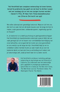 Je toekomst is nu achterzijde