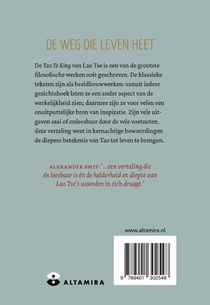 Tao te king achterzijde