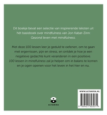 100 lessen in mindfulness achterzijde