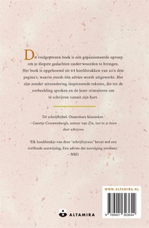 Schrijven vanuit je hart achterzijde