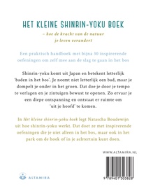 Het kleine Shinrin-yoku boek achterzijde