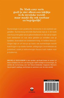 Numerologie - Made easy achterzijde