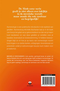 Numerologie - Made easy achterzijde