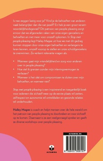 Stop met people pleasing achterzijde