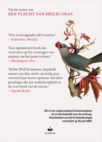 Geschenken van het krentenboompje achterzijde