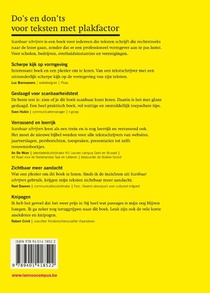 Scanbaar schrijven achterzijde