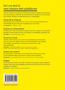 Scanbaar schrijven achterzijde