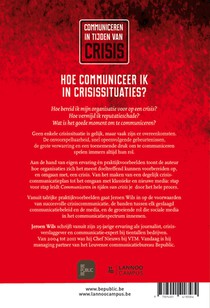 Communiceren in tijden van crisis achterzijde