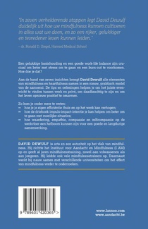 Heartful leven mindful werken achterzijde