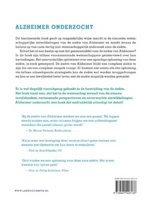Alzheimer onderzocht achterzijde