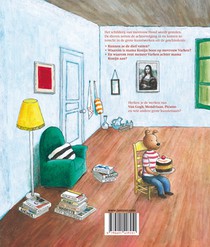 Kunst met taart achterzijde