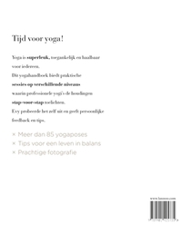 Yoga met Evy achterzijde