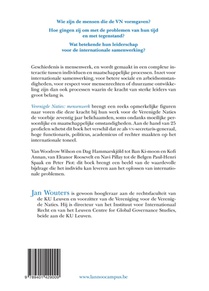 Verenigd Naties: mensenwerk achterzijde