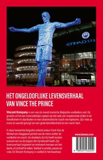 Vincent Kompany, man zonder grenzen achterzijde