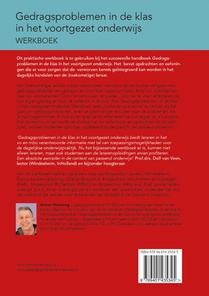 Gedragsproblemen in de klas in het voortgezet onderwijs: werkboek achterzijde