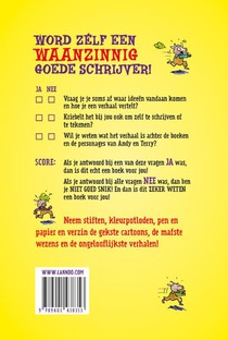 Hoe schrijf ik zelf een waanzinnig boek? achterzijde