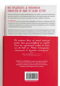 Influencers achterzijde