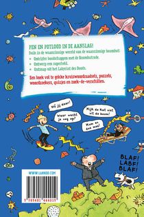 De waanzinnige boomhut, het doeboek achterzijde