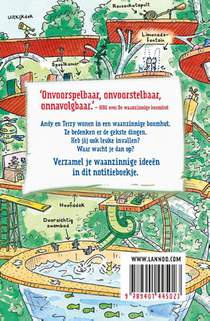 Het waanzinnige ideeënboek achterzijde