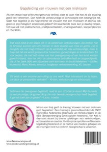 Begeleiding van vrouwen met een miskraam achterzijde