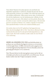 Een jaar met Henri Nouwen achterzijde