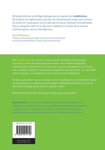 Mindfulness werkboek achterzijde