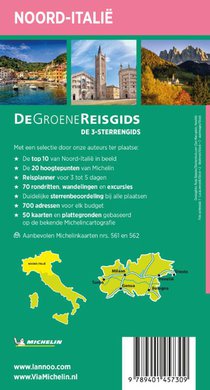 De Groene Reisgids - Noord-Italië achterzijde