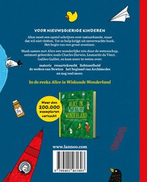 Alice in Wetenschapswonderland achterzijde
