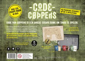 Code van Coppens achterkant