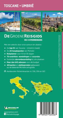 De Groene Reisgids - Toscane / Umbrië achterzijde