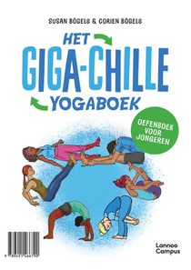 Het giga-chille yogaboek achterzijde