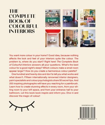 The complete book of colourful interiors achterzijde