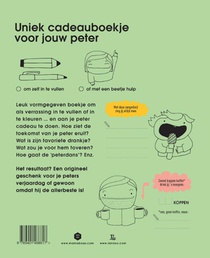 Voor mijn liefste peter achterzijde
