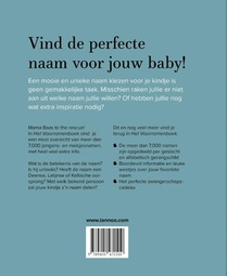 Het voornamenboek achterzijde