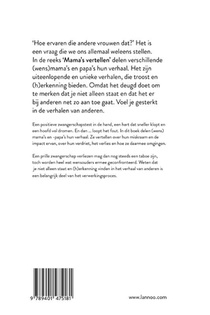 Mama's vertellen - Als het misgaat tijdens je prille zwangerschap achterzijde