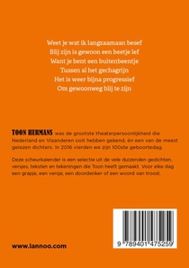 Een jaar met Toon 2022 achterzijde