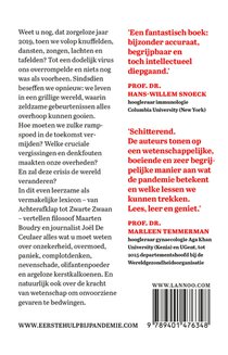 Eerste hulp bij pandemie achterzijde