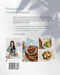 Het fitness kookboek achterzijde